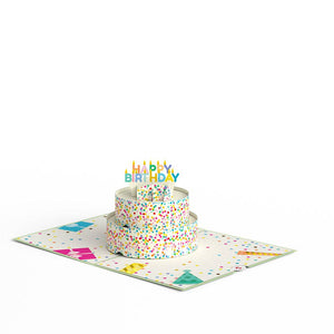 Lovepop Sprinkles Birthday Cake Pop-Up Card