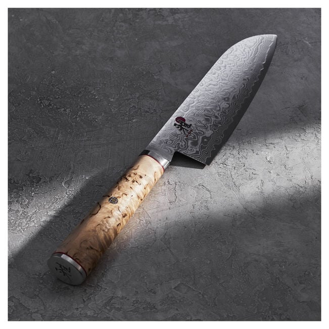 Miyabi Birchwood Santoku Knife, 7"