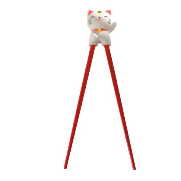 Urban Tokyo Lucky Cat Training Chopsticks for Kids and Adults