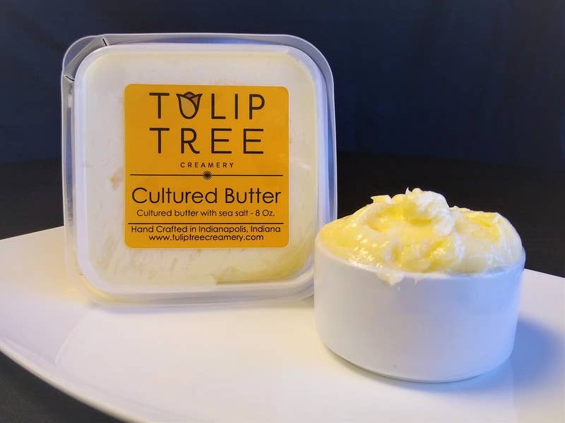 Tulip Tree Creamery Cultured Butter, 8 oz