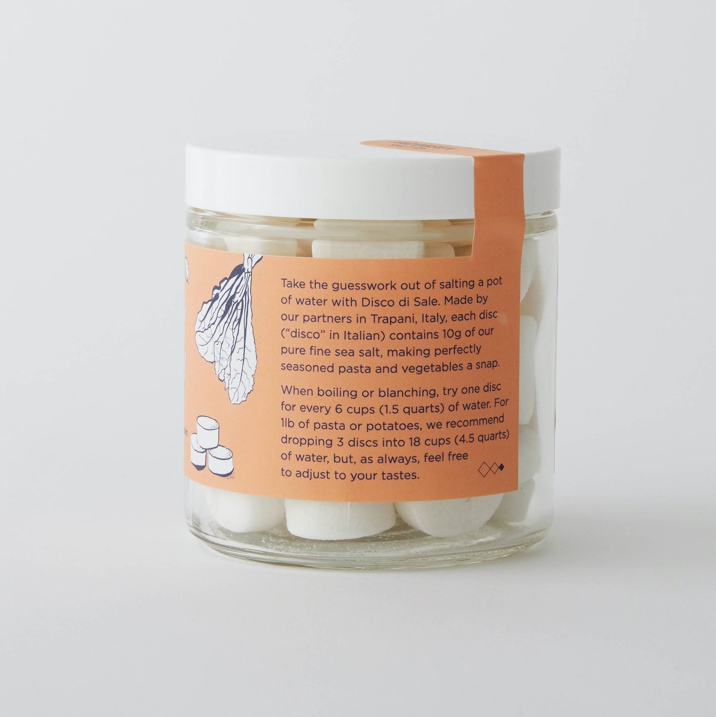 Jacobsen Salt Fine Italian Sea Salt Discs, 14.1oz