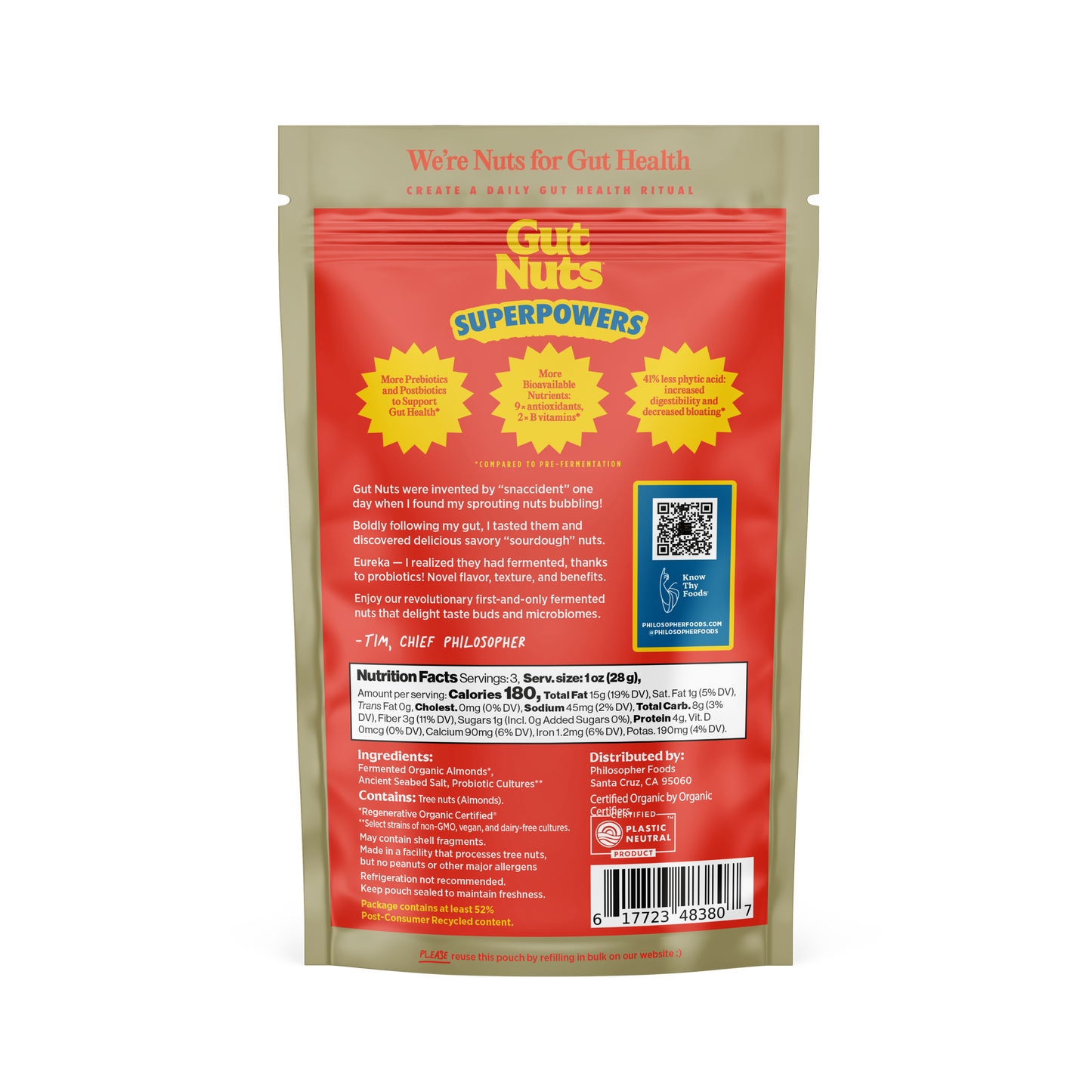 Gut Nuts Fermented Almonds