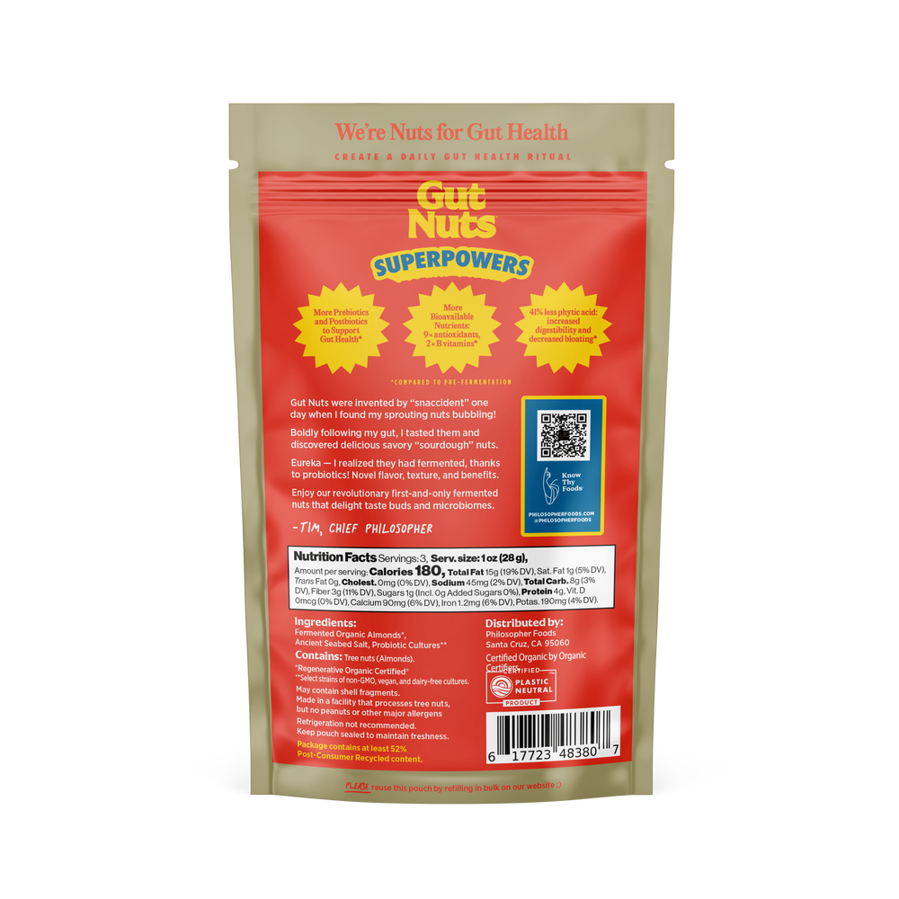 Gut Nuts Fermented Almonds