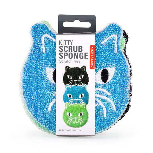 Cat Sponges, Set Of 3
