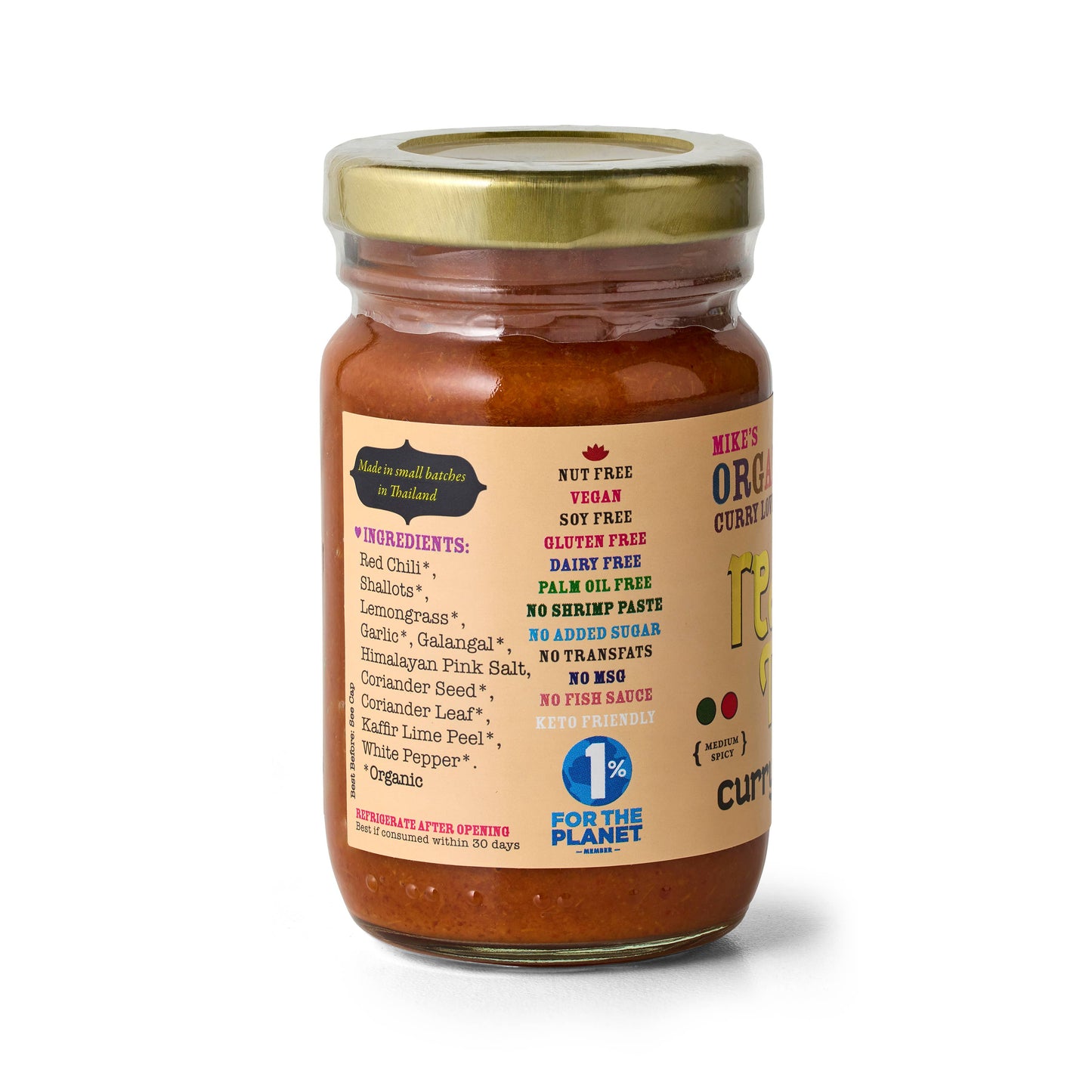 Mike's Organic Curry Love Red Thai Curry Paste