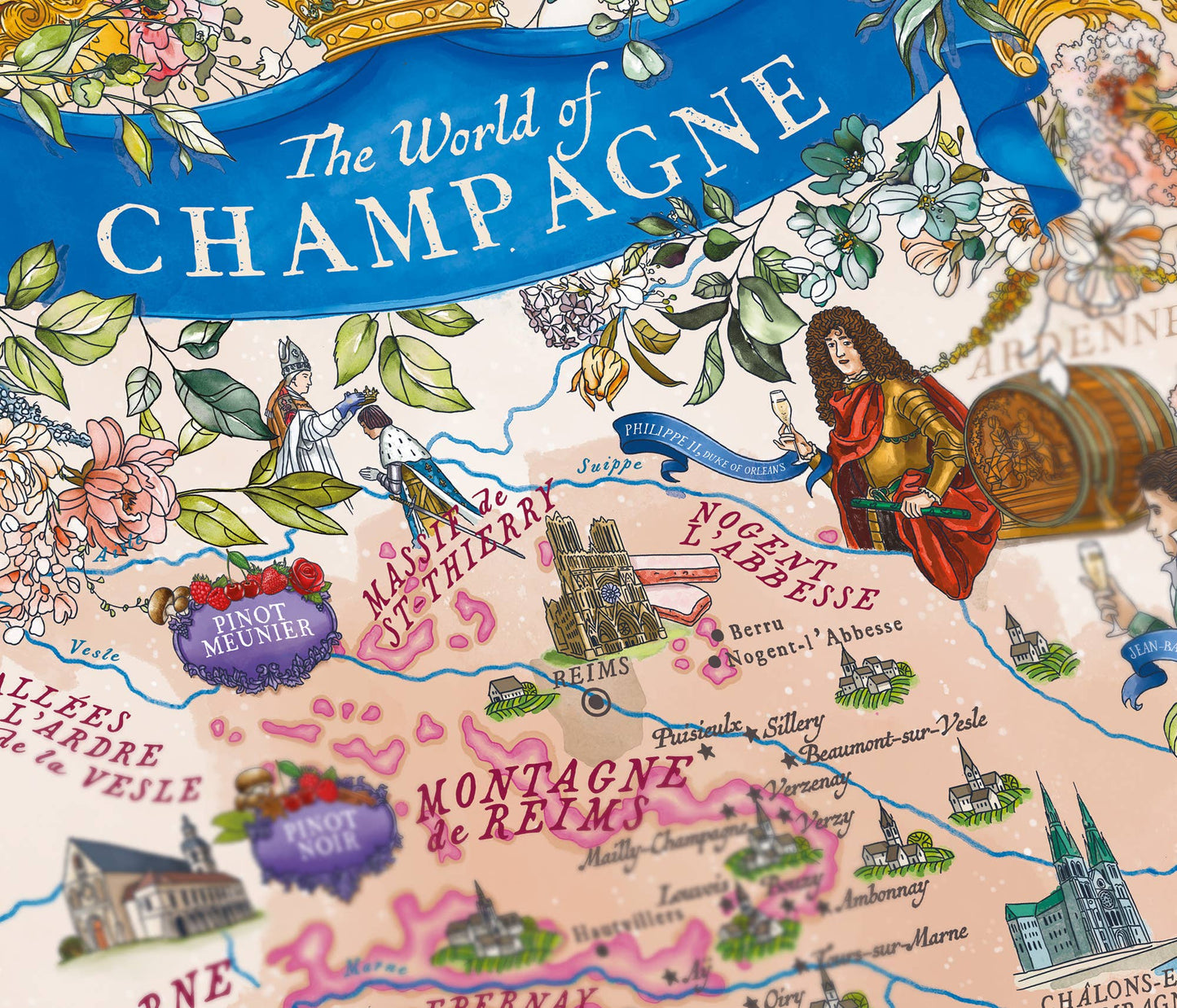 Water & Wines - Wine Puzzle - Champagne
