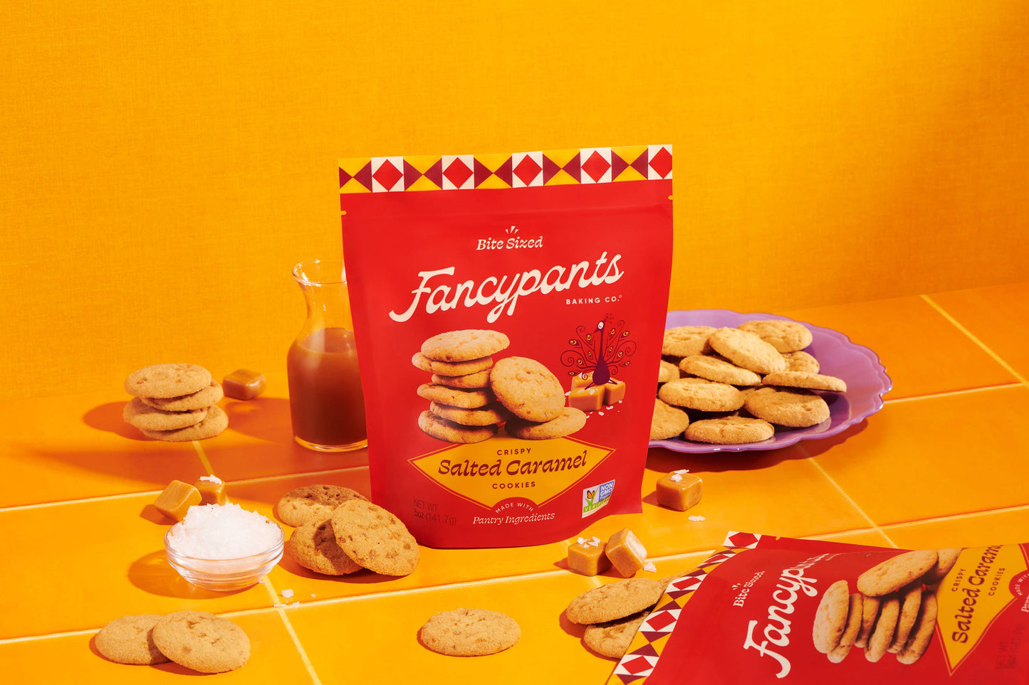 Fancypants Baking Salted Caramel Cookies, 5oz