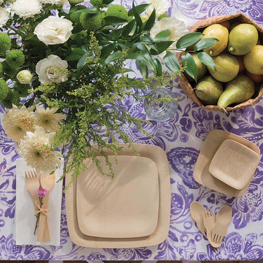 bambu® - Disposable Bamboo Square Plates