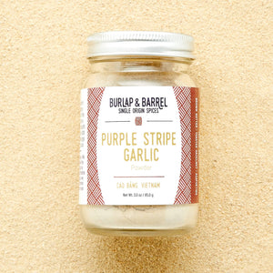 Burlap & Barrel - Purple Stripe Garlic - Single Origin Spice & Seasoning