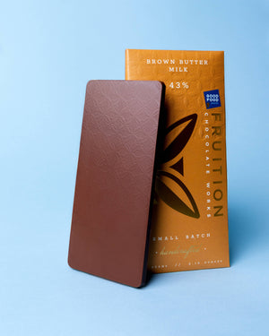 Fruition Chocolate Works - Brown Butter Milk Chocolate 43%