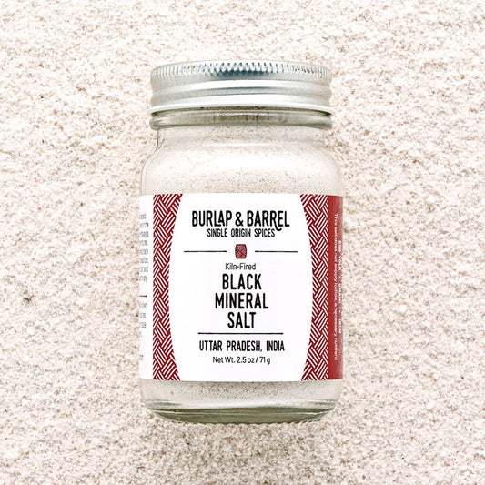 Burlap & Barrel Black Mineral Salt (Kala namak), 2.5 oz