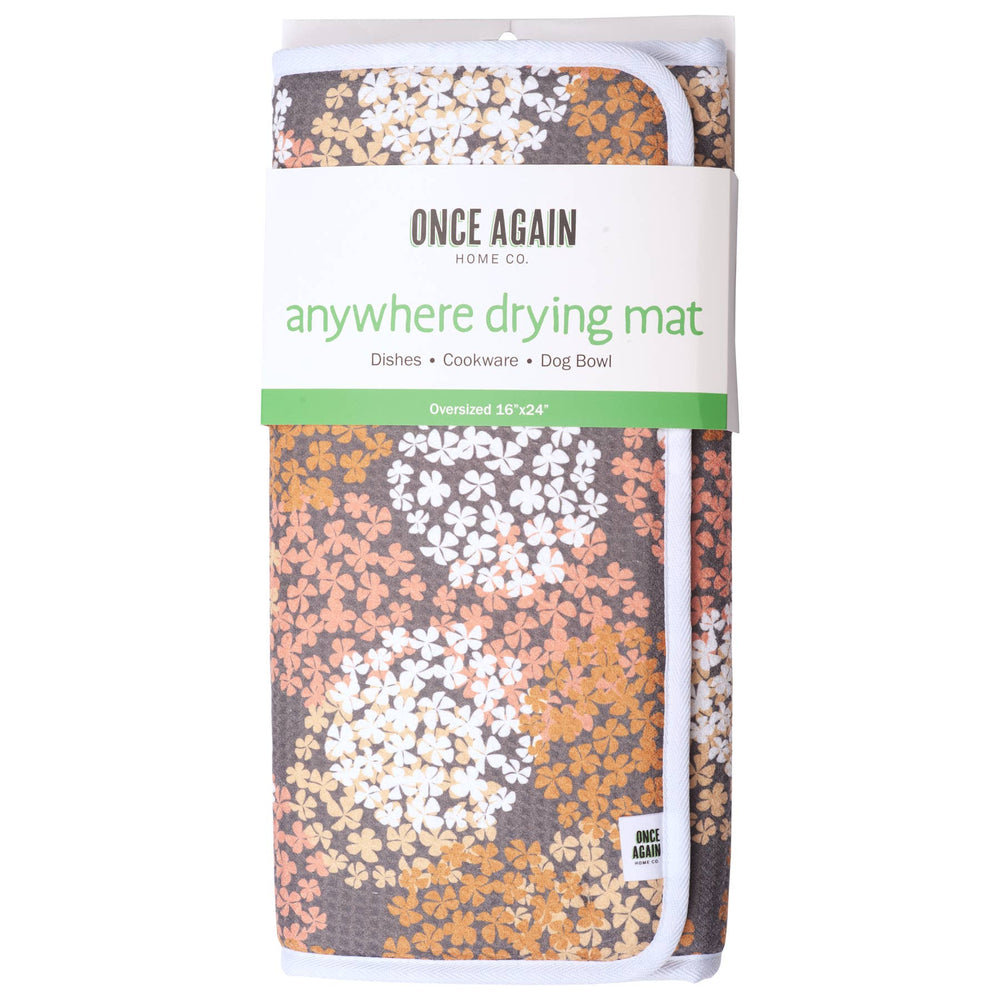 Once Again Home Drying Mat - Hydrangea
