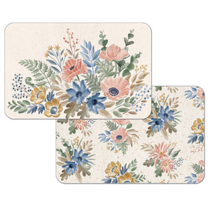 Botanical Blend Reversible Rectangular Plastic Placemat