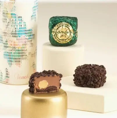 Venchi - Chocoviar Gianduia Dark Chocolate - Italian Gourmet Candy