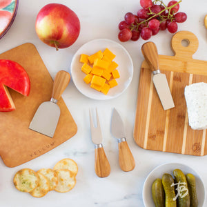 Totally Bamboo - 4-Piece Cheese Tool Set