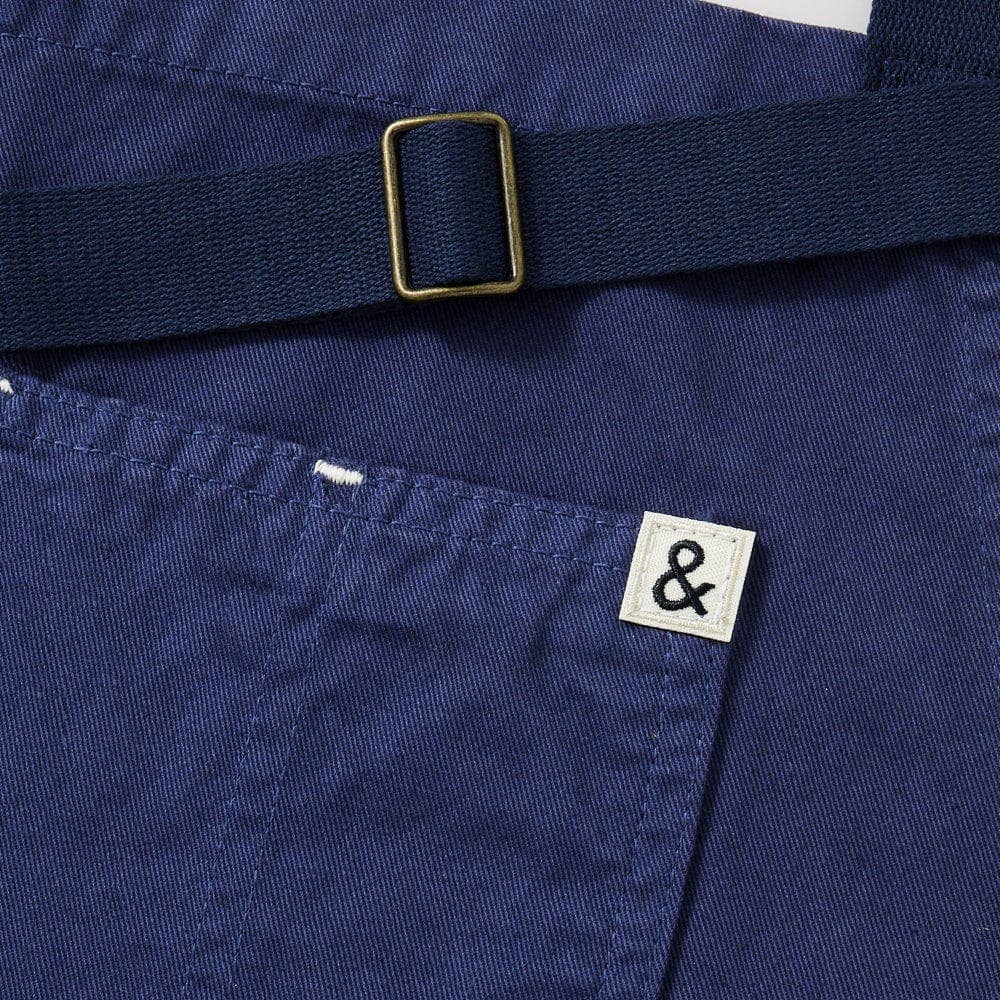 Hedley & Bennett The Essential Garment Dyed Apron - French Blue