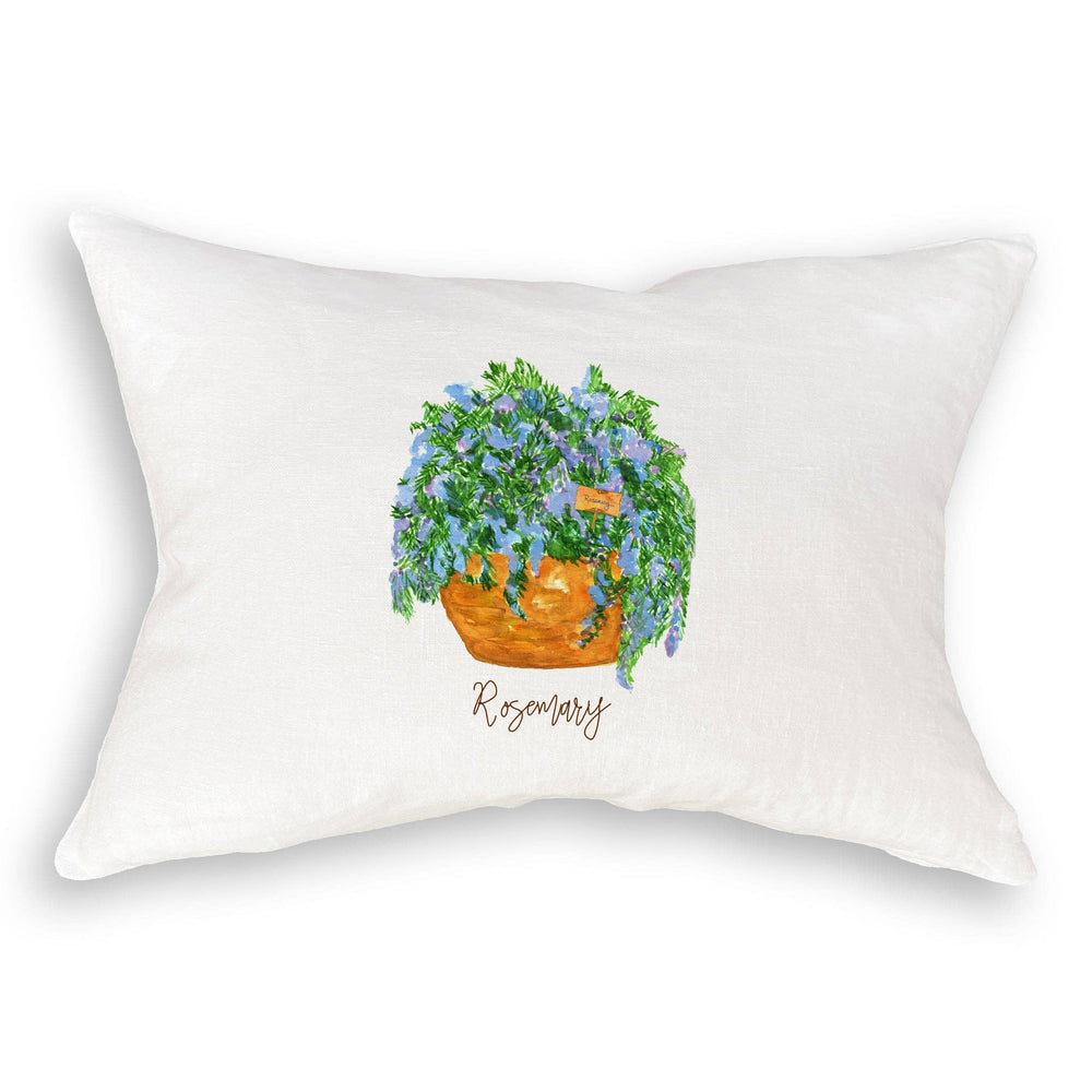 Flowering Rosemary Dishtowel