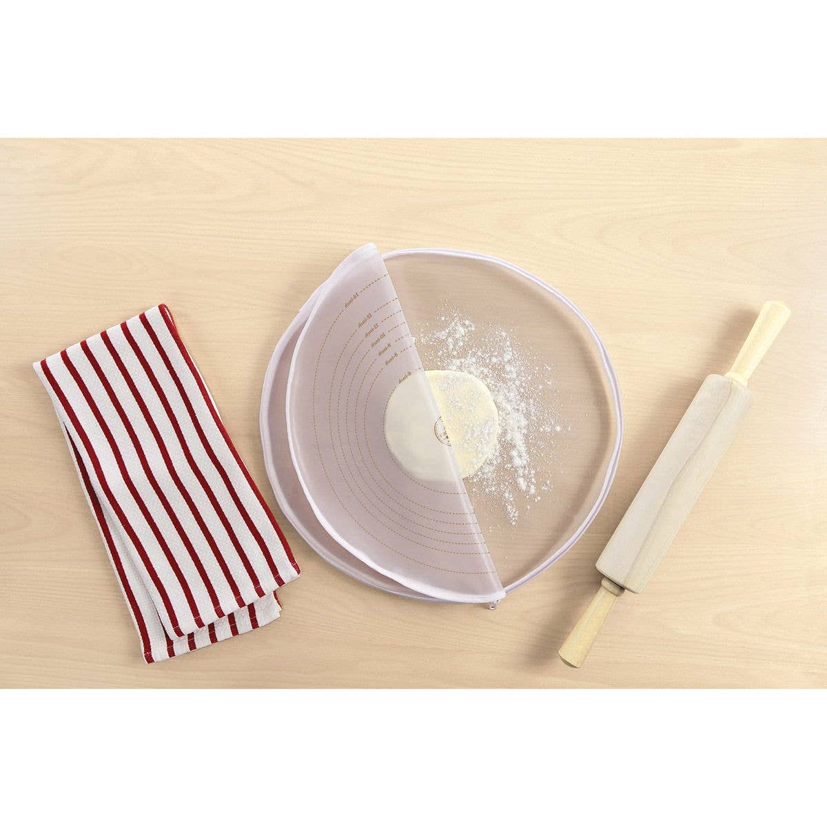 Mrs. Anderson's Baking Silicone Pie Crust Maker Bag, 16.5in