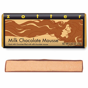 Zotter Chocolates - Milk Chocolate Mousse (Hand-scooped Chocolate)