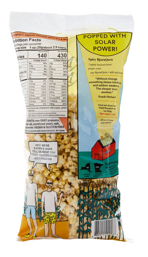 BjornQorn Spicy, 3 oz