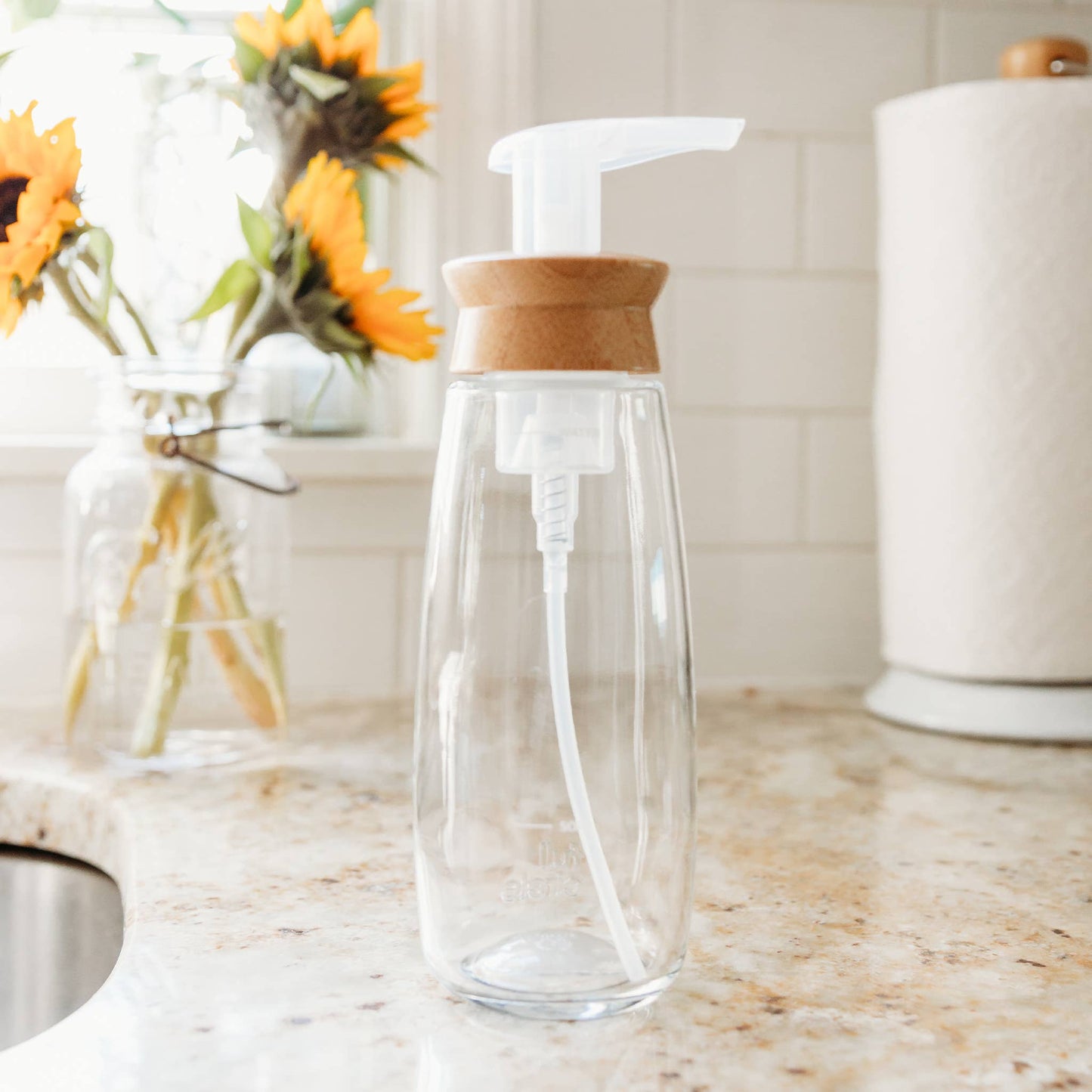 Full Circle Home Foamance Foaming Soap Dispenser, 16oz