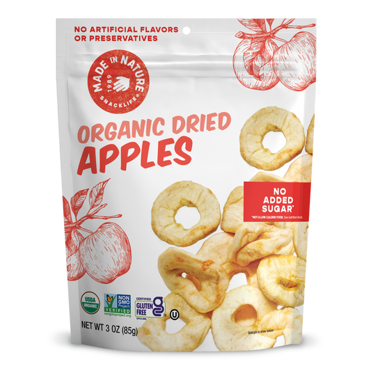 Made In Nature Dried Apple Rings, 3oz