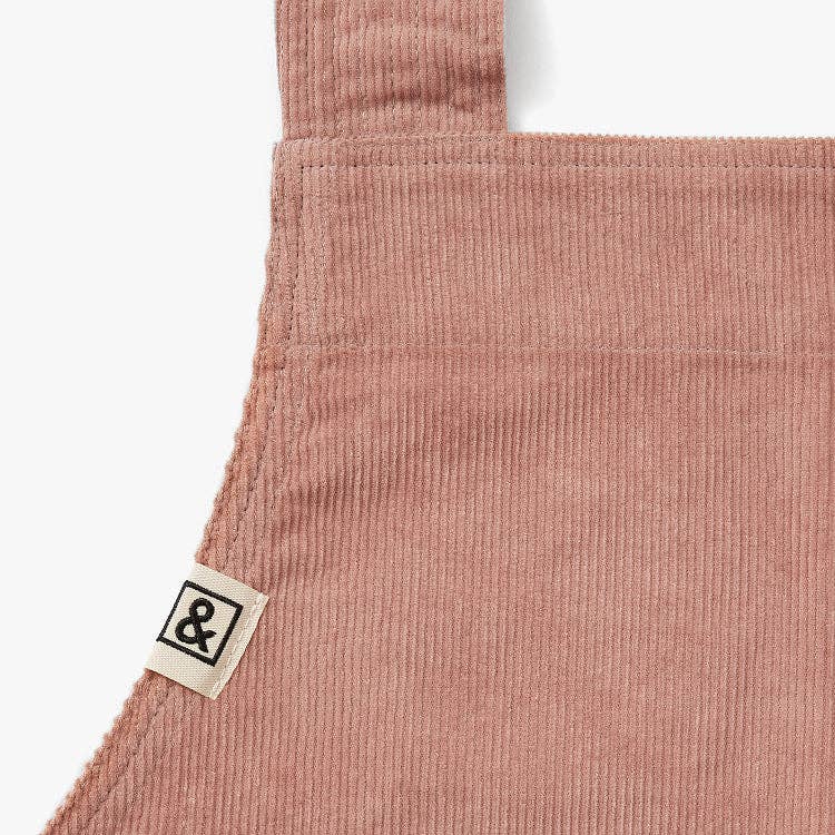 Hedley & Bennett - The Corduroy Smock Apron - Dusty Rose