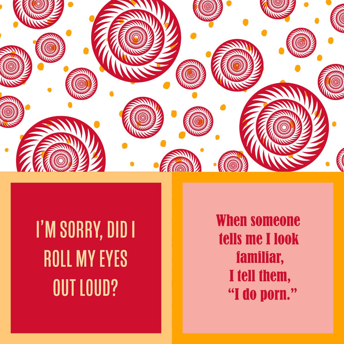 Roll your Eyes/Porn Napkin