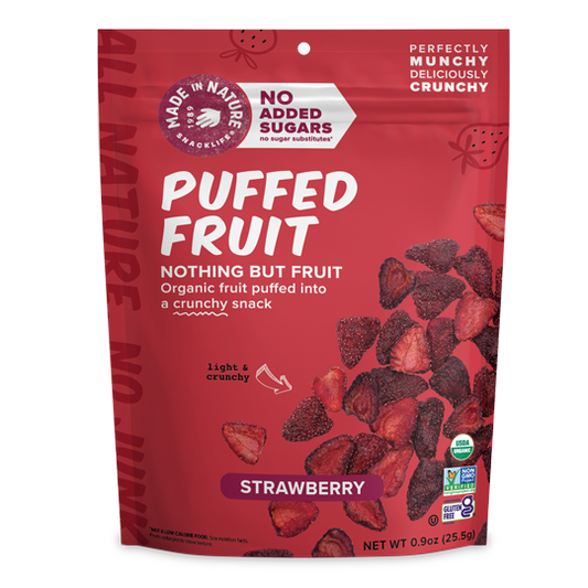 Made In Nature Puffed Strawberry
