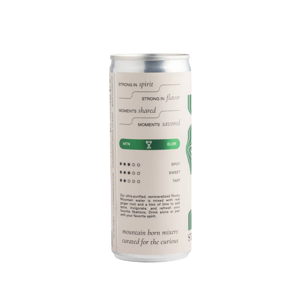 Strongwater Ginger Beer, 4 Pack