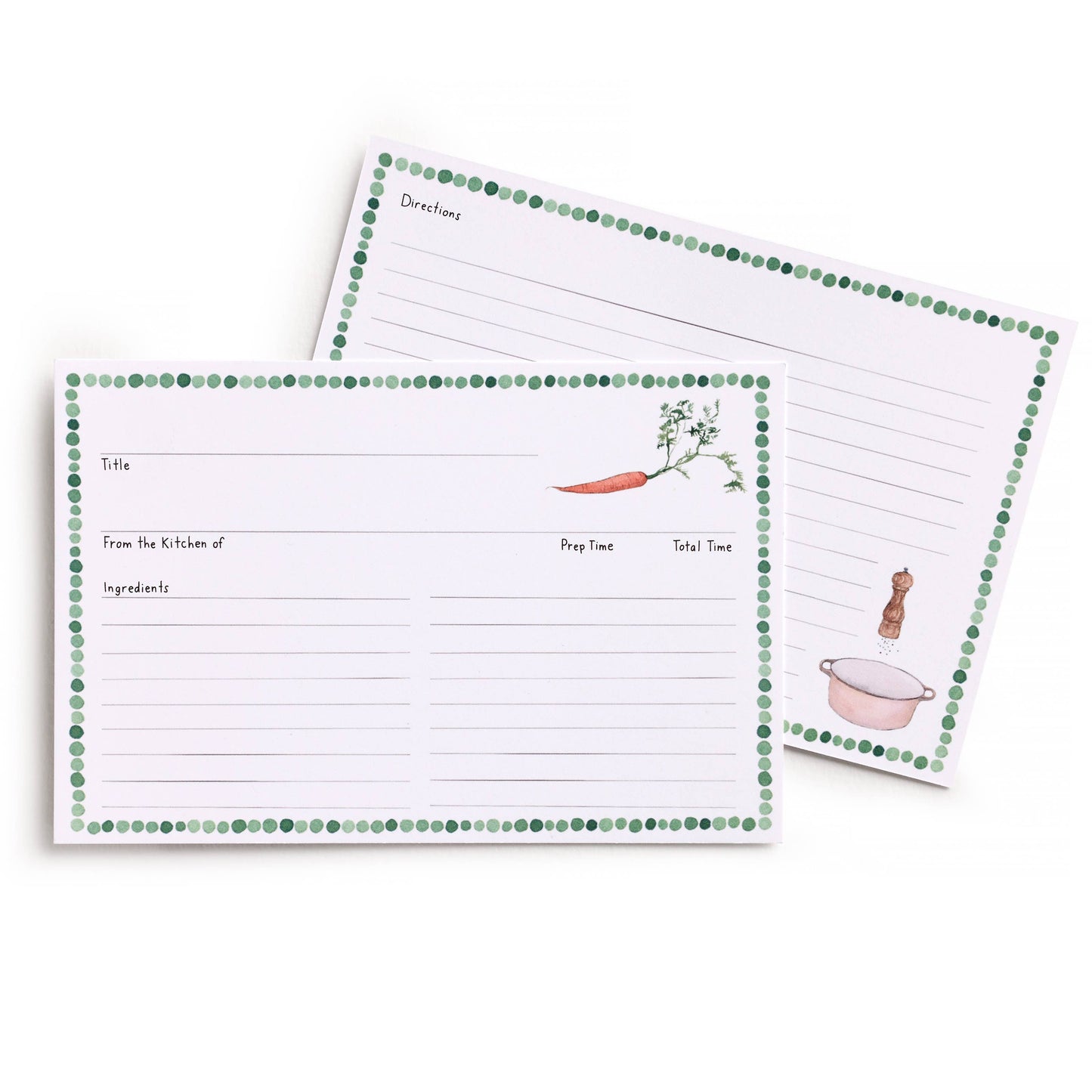E. Frances Paper - Farm to Table Recipe Card Set