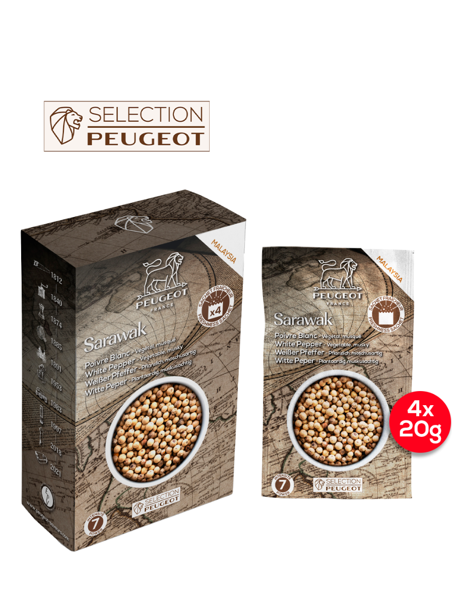 Peugeot  Sarawak White Pepper - 80g