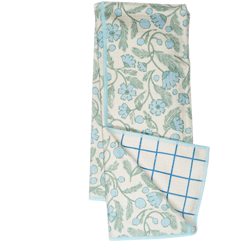 Once Again Home Anywhere Reversible Towel - Jen Owens Frenchie Sage
