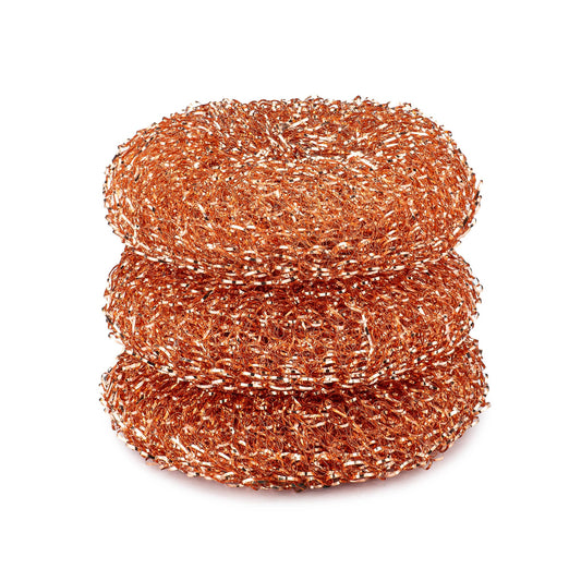 Full Circle Home Lucky Scrubber Antimicrobial Copper Scrubbers, 3 Pack