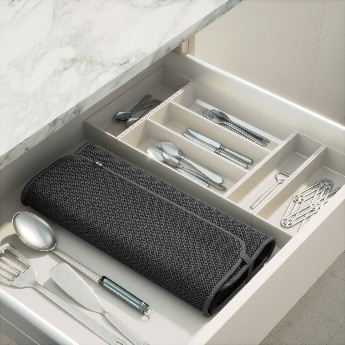 UDry Dish Rack with Drying Mat