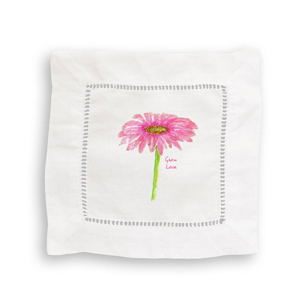 
            
                Load image into Gallery viewer, Grow Love Zinnia Dishtowel
            
        