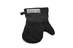 Outset Black Leather Grill Mitt