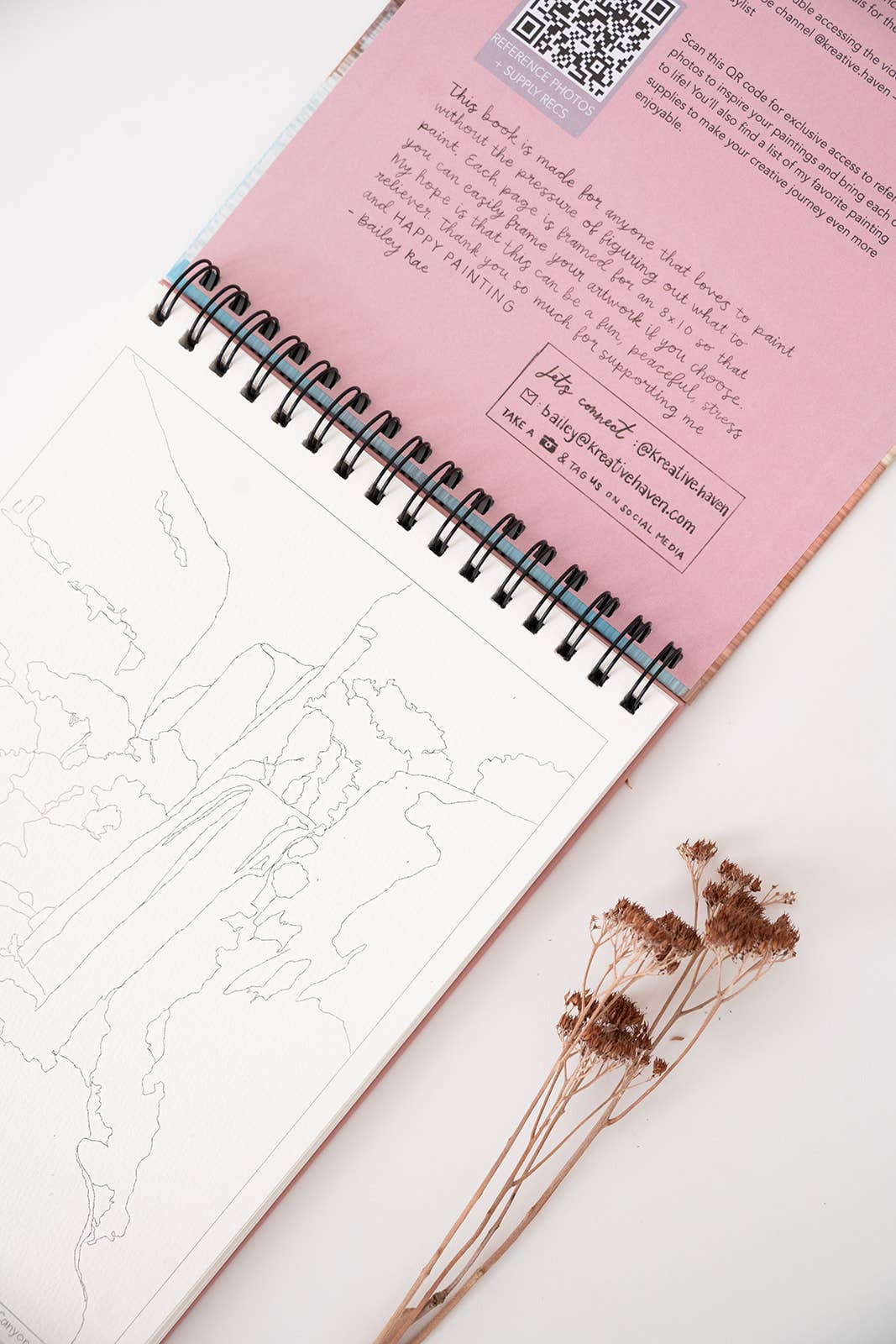 Bailey Rae Studio National Parks Watercoloring Book