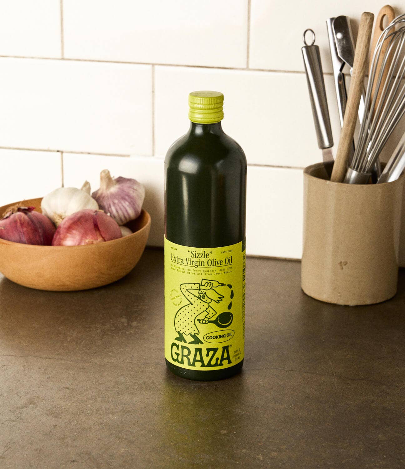 Graza "Sizzle" Glass Extra Virgin Olive Oil