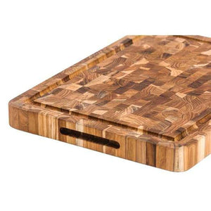 Teakhaus Butcher Block Medium with Juice Canal
