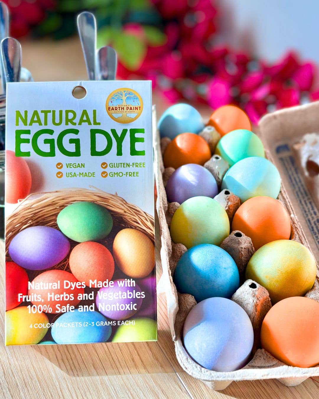 Natural Earth Paint Natural Egg Dye Kit