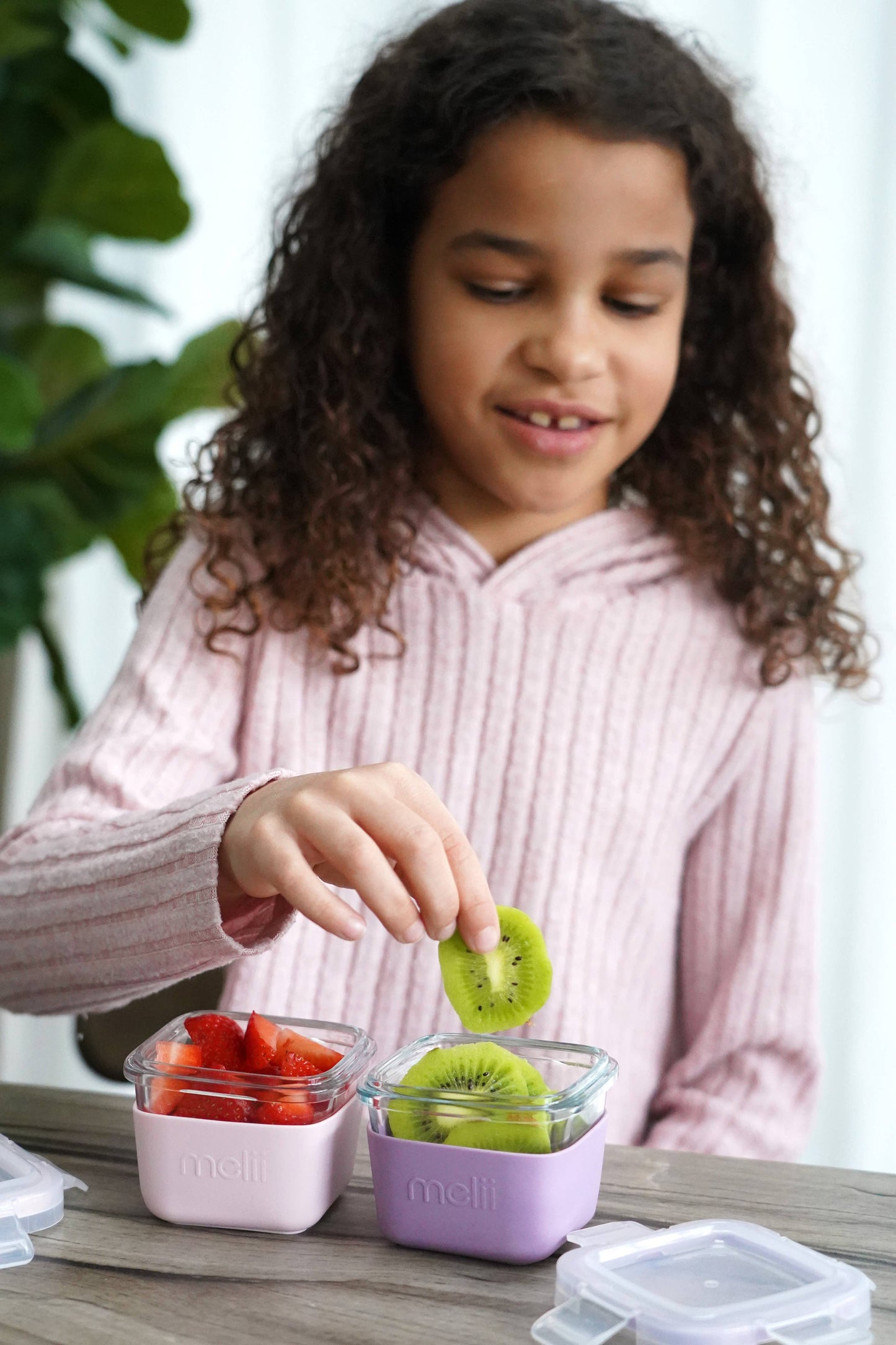 melii Glass Food Storage Containers with Silicone Sleeve