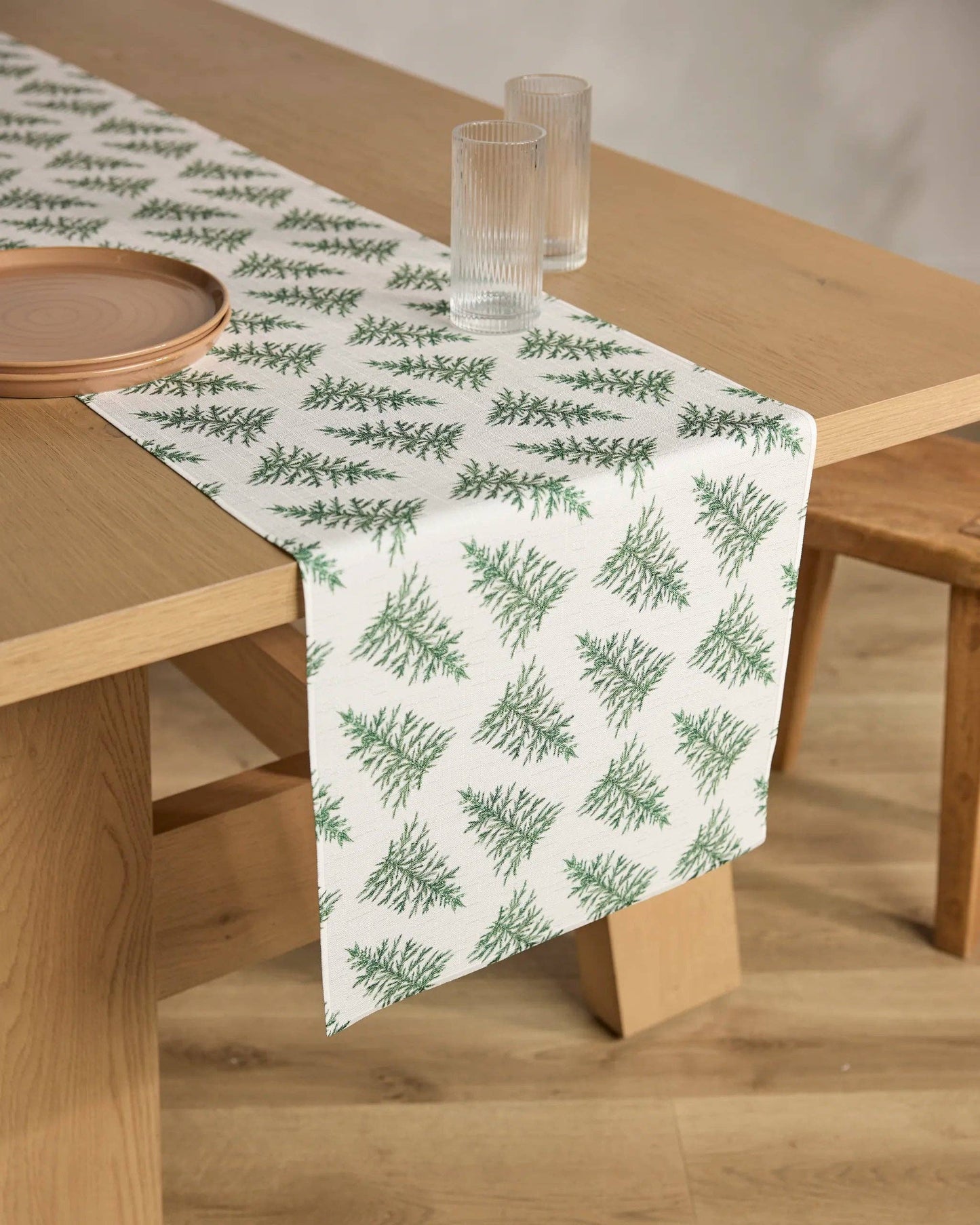 Geometry - Cedar Table Runner