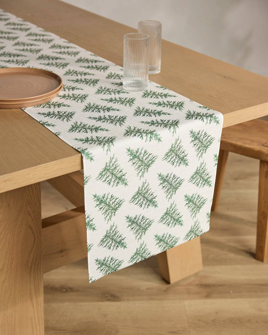 Geometry - Cedar Table Runner