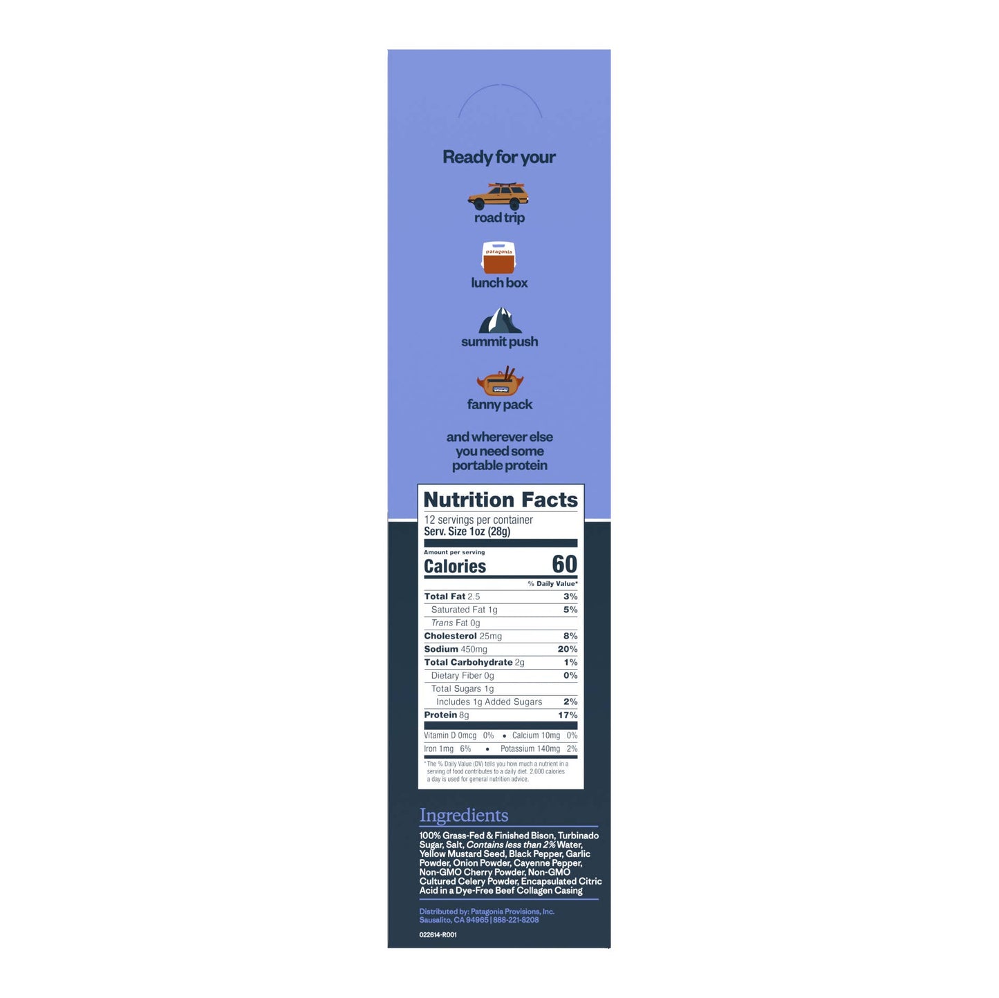 Patagonia Provisions Bison Sticks - Original