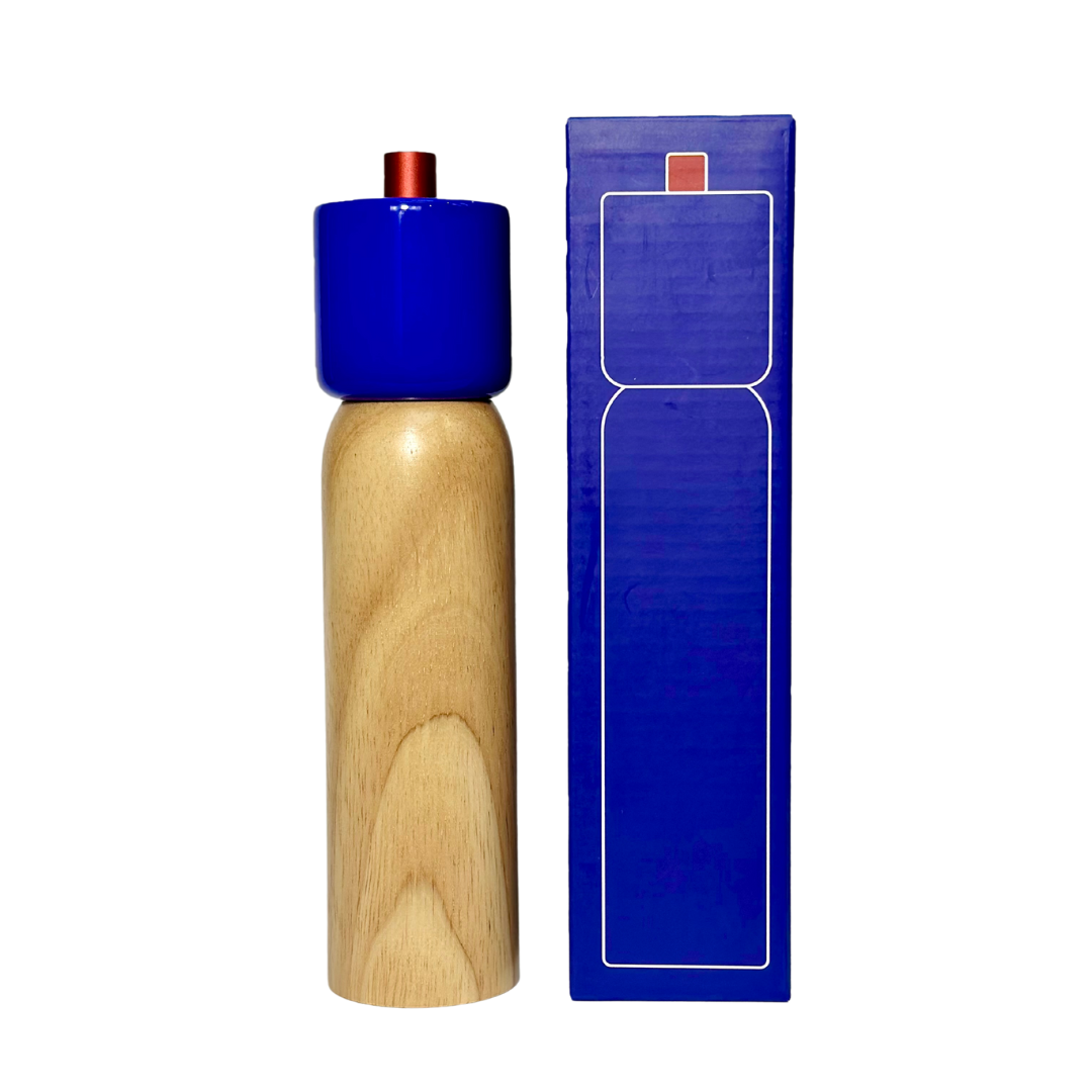 MÆGEn Salt & Pepper Grinder, Navy & Red