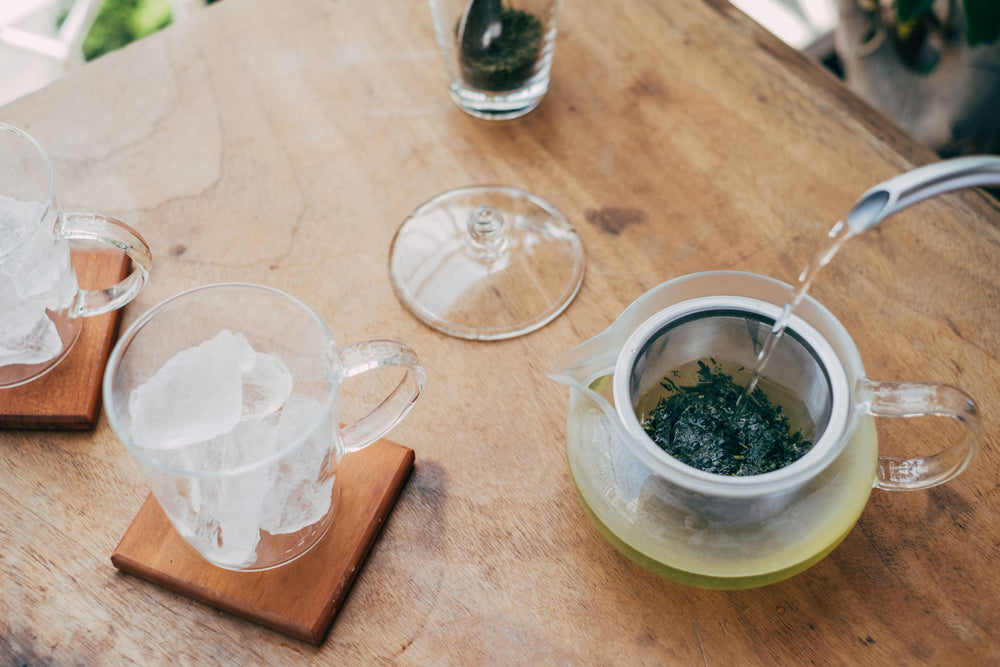 Hario Cha Cha Kyusu Maru - Heatproof Glass Tea Pot