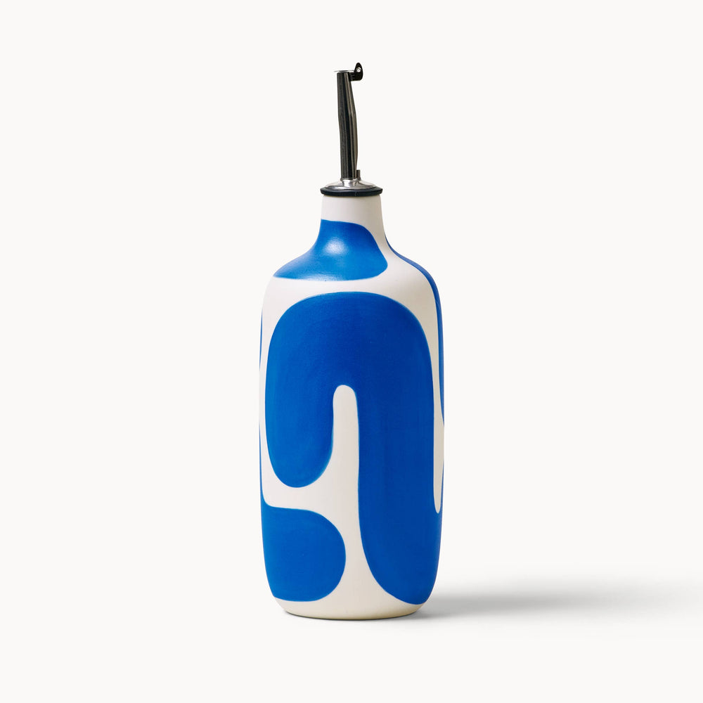 Franca Oil / Vinegar Cruets, Cobalt