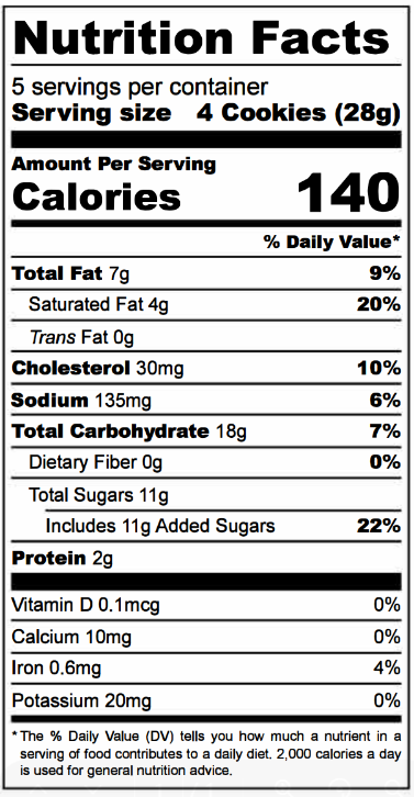 Fancypants Baking Ginger Snap Cookies, 5oz