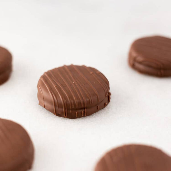 Maggie Lyon Chocolatiers Milk Chocolate Sandwich Cookies The Kitchen
